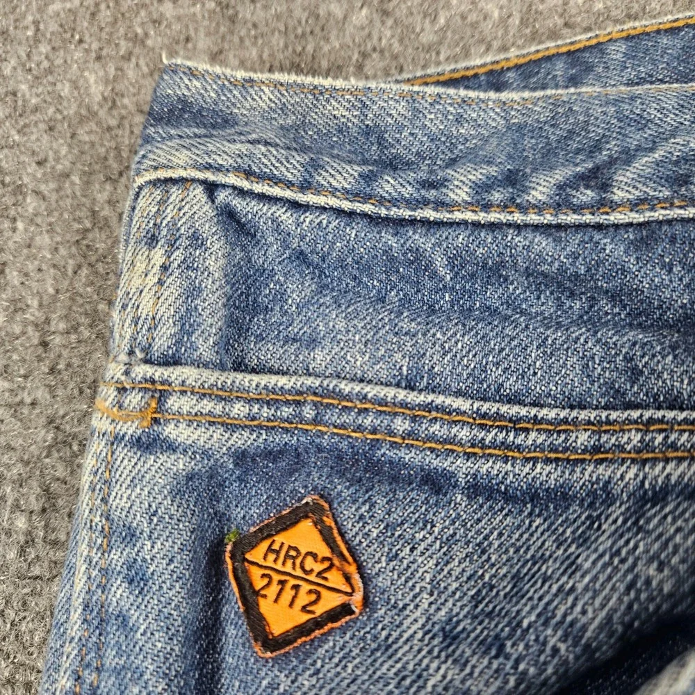 Wrangler Riggs Workwear FR Flame Resistant Carpenter Jeans Blue 42x36‎ FR3W020